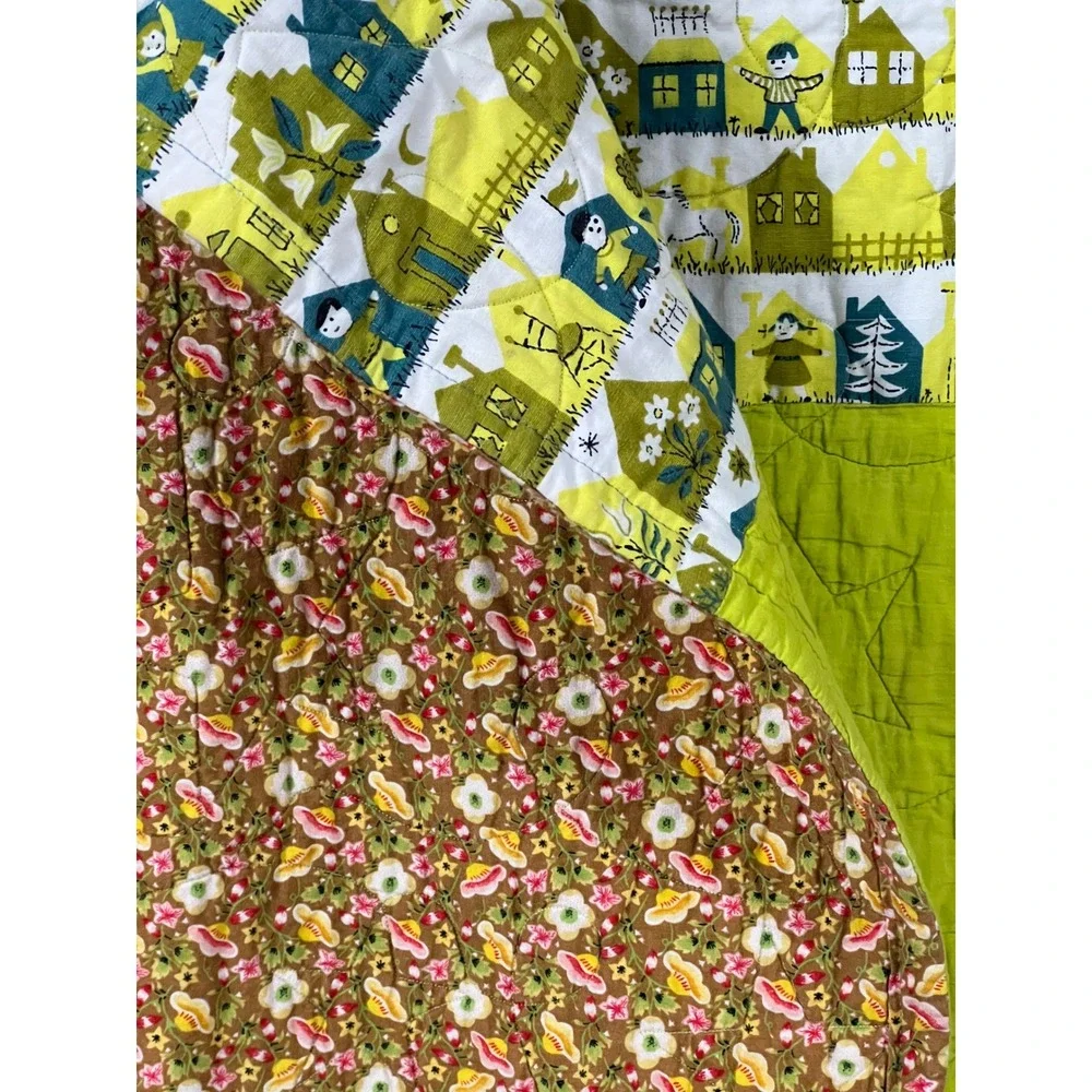 Handmade patchwork quilt